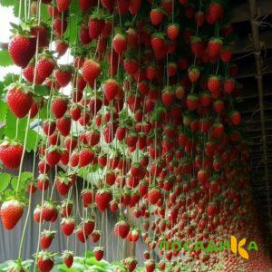 Клубника ампельная Анастасия купить по цене от 370р. в интернет-магазине «Посадика» с доставкой почтой в в Жигулевске и по всей России – [изображение №1].